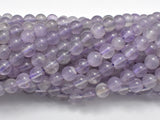 Light Amethyst, 6mm Round Beads-BeadBasic