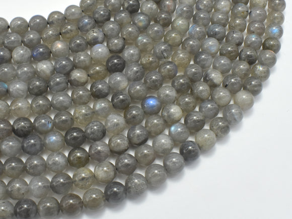 Labradorite Beads, 6mm Round Beads-BeadBasic