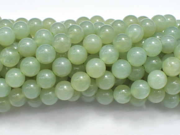 New Jade Beads, 8mm (8.7mm) Round-BeadBasic