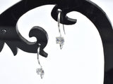 4pcs 925 Sterling Silver Earwire, Earring Hook, Fishhook, 15x10mm-BeadBasic