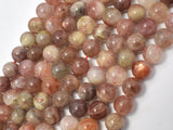 Sunstone Beads, 8mm (8.5mm) Round-BeadBasic
