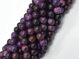 Sugilite Jasper, 8mm Round Beads, 15 Inch-BeadBasic