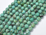 African Turquoise Beads, 8mm Round-BeadBasic