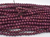 Purple Sandalwood Beads, 8mm Round Beads-BeadBasic