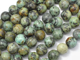 African Turquoise, 12mm Round Beads-BeadBasic