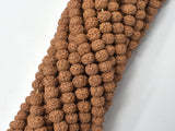 Rudraksha Beads, 4.5x5.5mm Rondelle Beads-BeadBasic