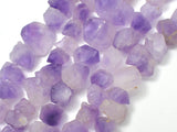 Raw Amethyst Points Beads, Approx. 10mm-18mm Points Nugget-BeadBasic
