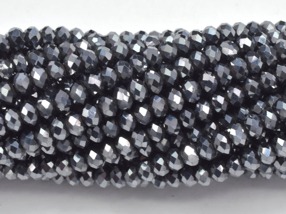 Terahertz Beads, 2.3x3.3mm Micro Faceted Rondelle-BeadBasic