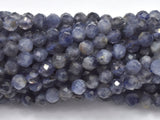 Iolite Beads, 4mm Micro Faceted Round-BeadBasic