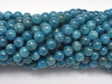 Apatite Beads, Round, 6mm, 15.5 Inch-BeadBasic