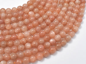 Sunstone Beads, 6mm (6.5mm) Round-BeadBasic