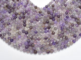 Amethyst Beads, 6mm(6.5mm), Round Beads-BeadBasic