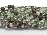 Phantom Quartz, Lodolite Quatz, 6mm Round-BeadBasic