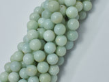 Amazonite Beads, Round, 10mm, 15.5 Inch-BeadBasic