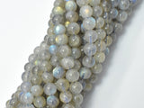 Labradorite Beads, 6mm (6.7mm) Round-BeadBasic
