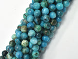 Hemimorphite Beads, 8mm Round Beads-BeadBasic