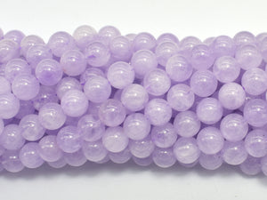 Lavender Amethyst, Lavender Jade, 8mm (8.3mm) Round-BeadBasic