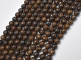 Bronzite Beads, Round, 6mm-BeadBasic