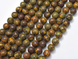 Candy Jasper Beads, 8mm (8.4mm), Round, 15.5 Inch-BeadBasic
