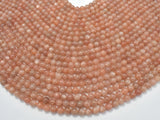 Sunstone Beads, 6mm (6.5mm) Round-BeadBasic