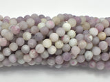Matte Lilac Jasper Beads, Pink Tourmaline Beads, 6mm (6.3mm)-BeadBasic