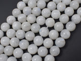 Moonstone-Rainbow Beads, 10mm(10.5mm) Round-BeadBasic