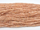 Sunstone Beads, 4mm (3.8mm) Round Beads-BeadBasic