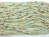 Matte Impression Jasper, 4mm Round Beads-BeadBasic