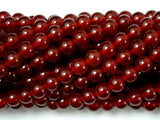 Carnelian Beads, Round, 6mm-BeadBasic