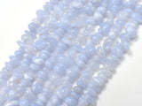 Blue Lace Agate Beads, Blue Chalcedony Beads, Pebble Chips, 6-10mm-BeadBasic