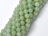 New Jade Beads, 8mm (8.7mm) Round-BeadBasic