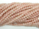 Pink Opal Beads, 4mm Round Beads-BeadBasic
