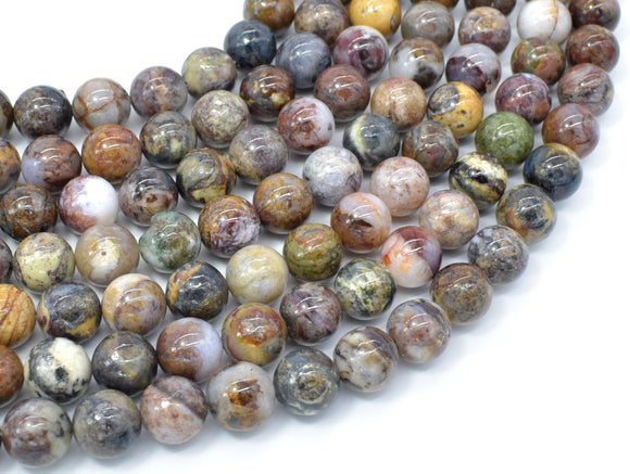 Pietersite Beads, 10mm Round Beads-BeadBasic