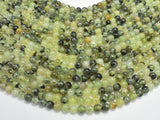 Prehnite Beads, 6mm (6.3mm) Round Beads-BeadBasic