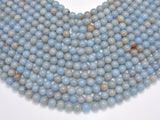 Angelite Beads, 8mm Round Beads-BeadBasic