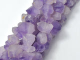 Raw Amethyst Points Beads, Approx. 10mm-18mm Points Nugget-BeadBasic