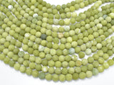 Matte Jade Beads, 10mm (10.5mm) Round Beads-BeadBasic