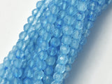 Blue Topaz Beads, 2.6mm Micro Faceted Round-BeadBasic