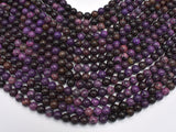 Sugilite Jasper, 8mm Round Beads, 15 Inch-BeadBasic