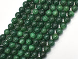 Green Mica Muscovite in Fuchsite, 8mm, Round-BeadBasic