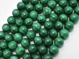 Natural Malachite, 10mm Round Beads-BeadBasic