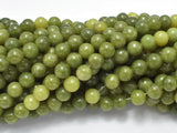 Canadian Jade Beads, 6mm Round Beads-BeadBasic