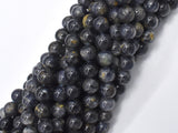 Iolite Beads, 8mm (8.3mm) Round Beads-BeadBasic