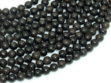 Astrophyllite Beads, 6mm(6.4mm) Round Beads-BeadBasic