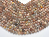 Sunstone Beads, Moonstone Beads, 8mm (8.5mm) Round-BeadBasic