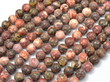 Leopard Skin Jasper, 6mm (6.5mm) Round Beads-BeadBasic