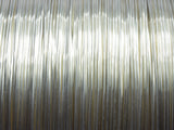 2 Feet 0.6mm 925 Sterling Silver Wire, Half Hard Wire-BeadBasic