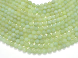 Matte New Jade Beads, 8mm (8.7mm) Round-BeadBasic