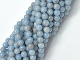 Angelite Beads, 6mm Round Beads-BeadBasic