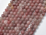 Purple Berry Quartz Beads, 6mm (6.5mm)-BeadBasic